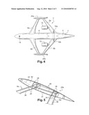 AIRCRAFT PRESENTING TWO PAIRS OF WINGS diagram and image