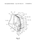 Device to facilitate filling a reusable bag, a conventional trash bag or a receptacle diagram and image