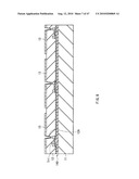 METHOD OF MANUFACTURING DISPLAY DEVICE AND DISPLAY DEVICE diagram and image