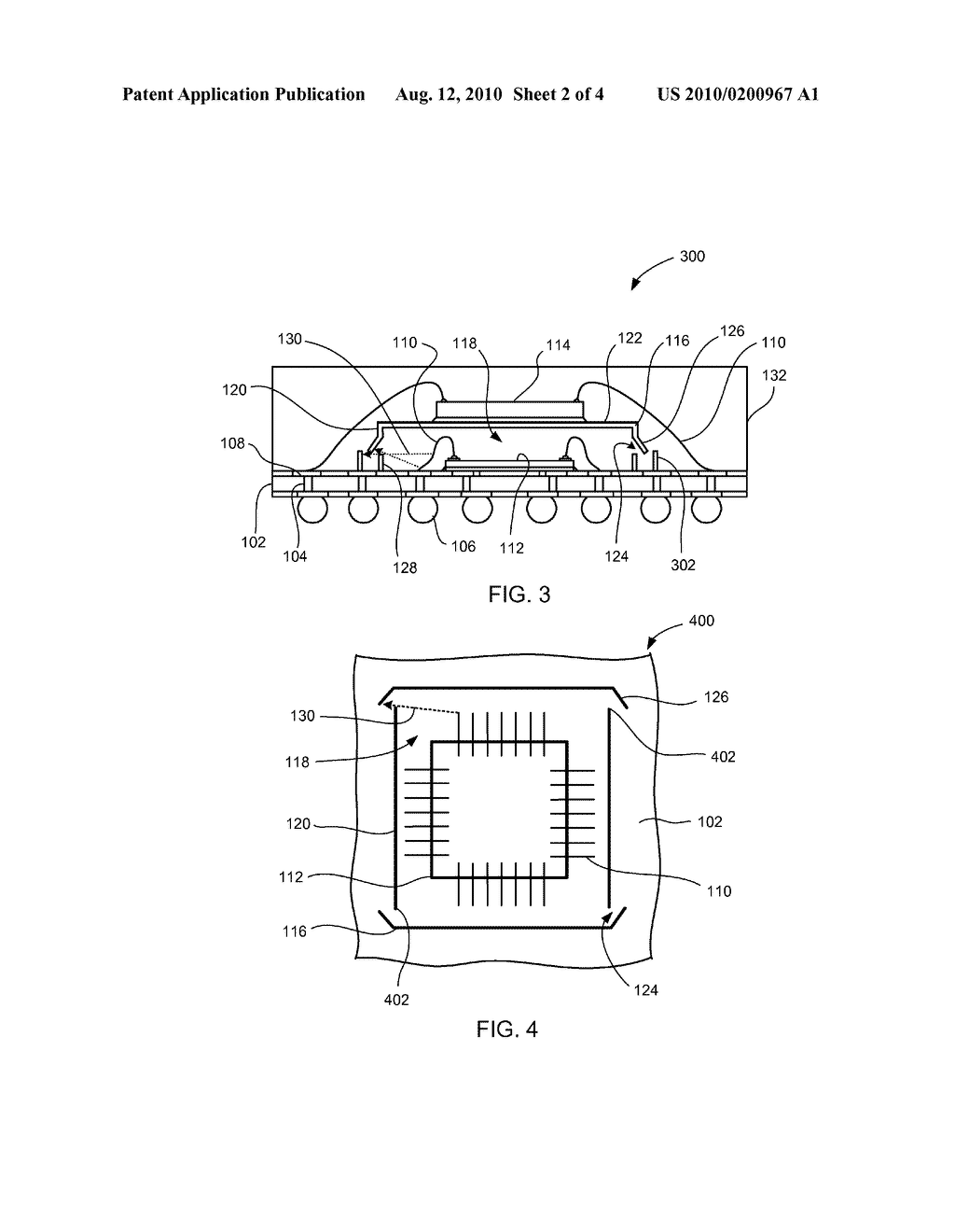 INTEGRATED CIRCUIT PACKAGE SYSTEM INCLUDING SHIELD - diagram, schematic, and image 03