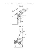 Open/close mechanism for paper tray for use in image forming apparatus diagram and image