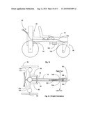 STEERABLE AND CONVERTIBLE RUNNING STROLLER diagram and image