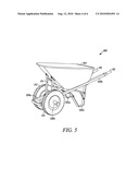 SINGLE-WHEELED AND DOUBLE-WHEELED WHEELBARROW diagram and image