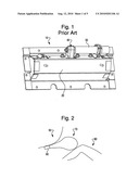 Knee airbag diagram and image