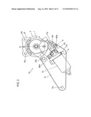 VEHICLE SEAT RECLINING DEVICE diagram and image