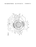 VEHICLE SEAT RECLINING DEVICE diagram and image