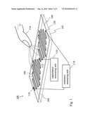 SENSOR, DISPLAY INCLUDING A SENSOR, AND METHOD FOR USING A SENSOR diagram and image