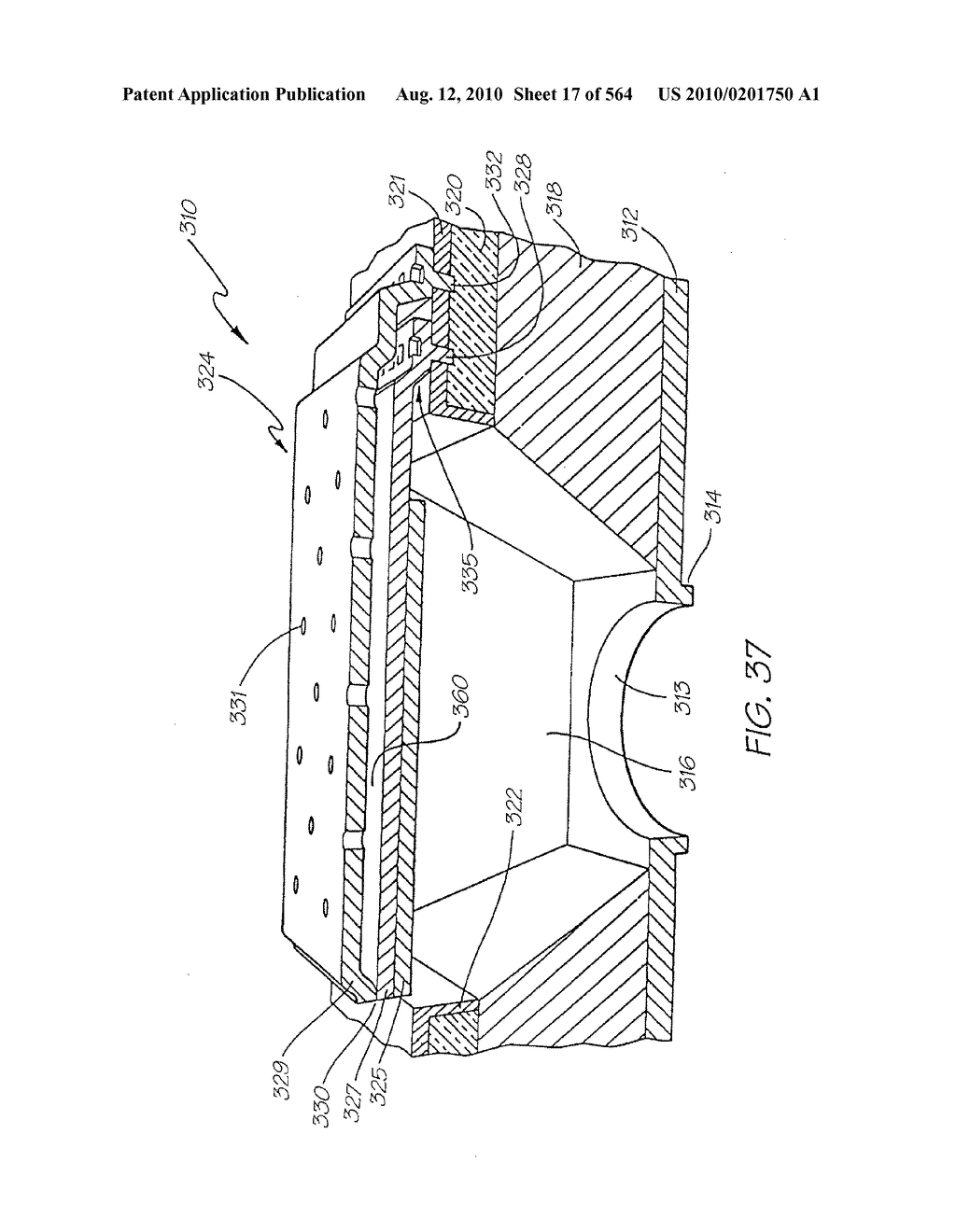 FLUID EJECTION DEVICE WITH OVERLAPPING FIRING CHAMBER AND DRIVE FET - diagram, schematic, and image 18