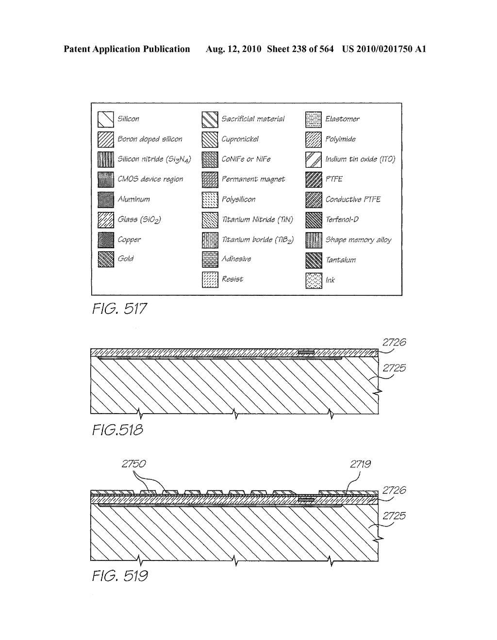 FLUID EJECTION DEVICE WITH OVERLAPPING FIRING CHAMBER AND DRIVE FET - diagram, schematic, and image 239