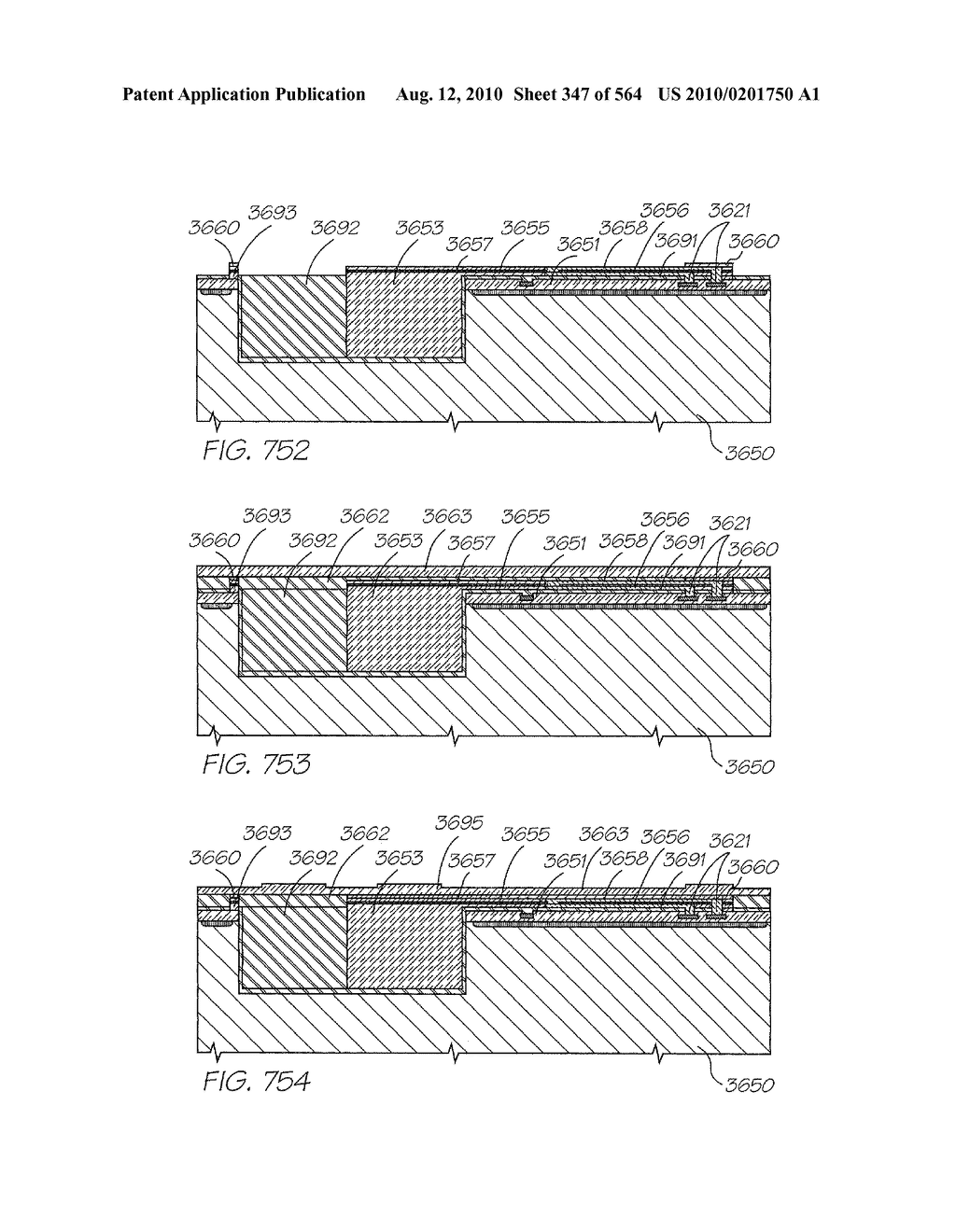 FLUID EJECTION DEVICE WITH OVERLAPPING FIRING CHAMBER AND DRIVE FET - diagram, schematic, and image 348