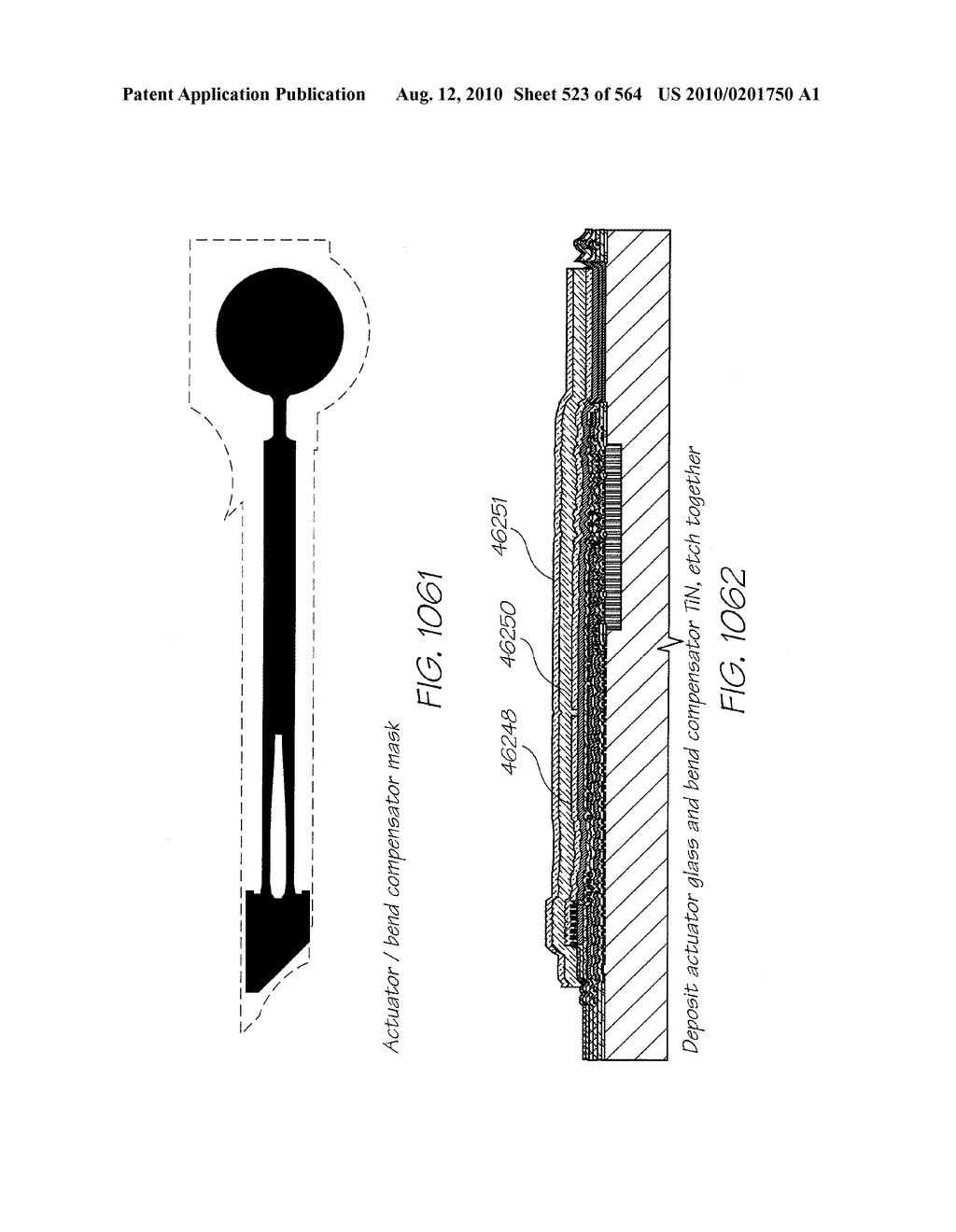 FLUID EJECTION DEVICE WITH OVERLAPPING FIRING CHAMBER AND DRIVE FET - diagram, schematic, and image 524