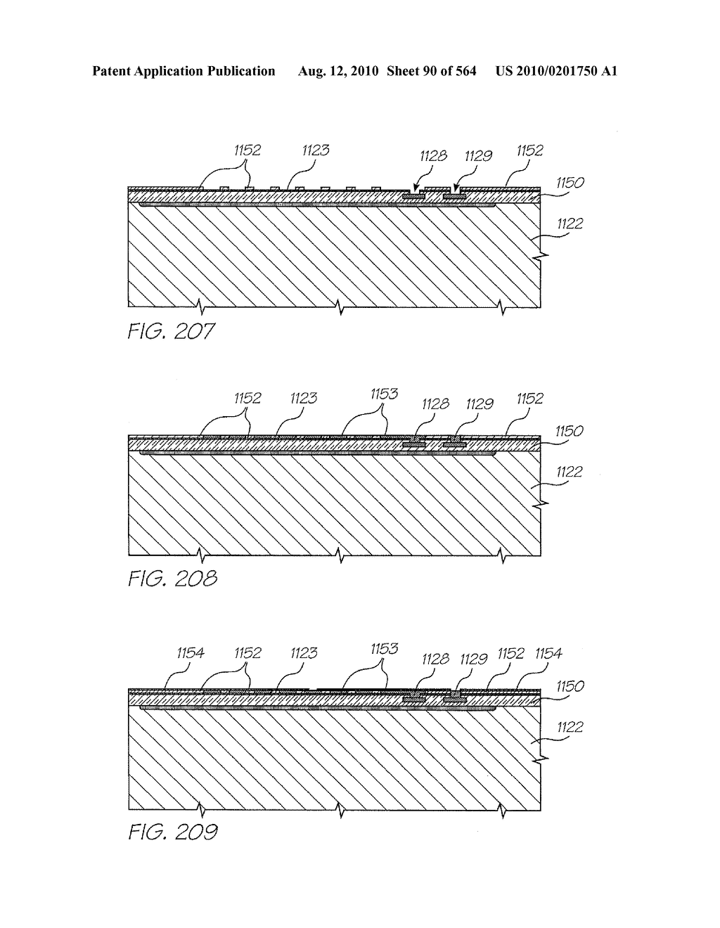 FLUID EJECTION DEVICE WITH OVERLAPPING FIRING CHAMBER AND DRIVE FET - diagram, schematic, and image 91