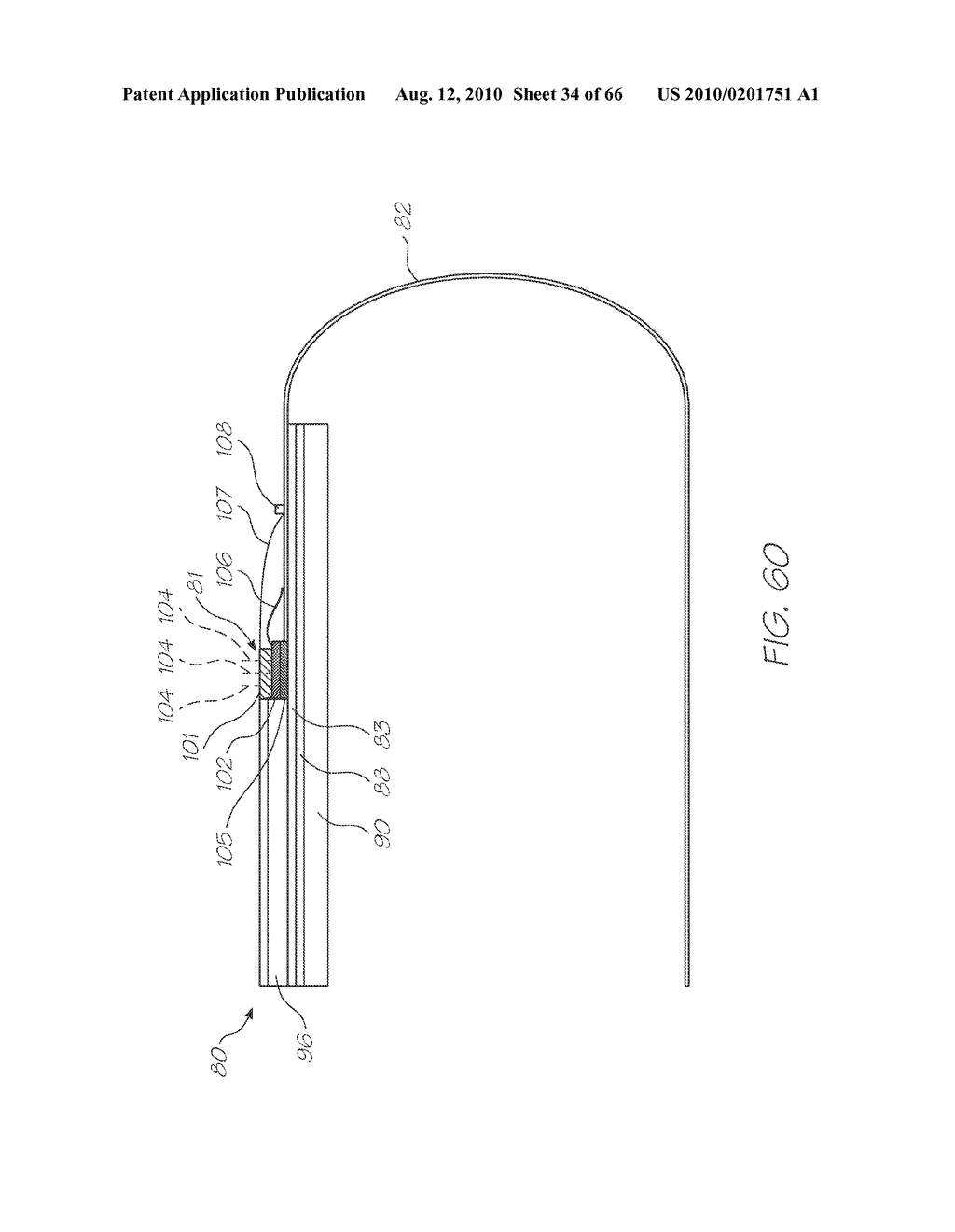 INKJET NOZZLE ASSEMBLY WITH LOW DENSITY SUSPENDED HEATER ELEMENT - diagram, schematic, and image 35