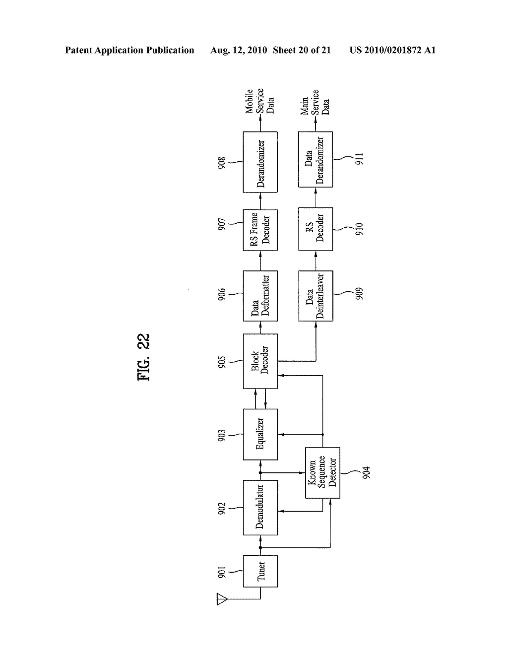 DIGITAL BROADCASTING SYSTEM AND METHOD OF PROCESSING DATA - diagram, schematic, and image 21