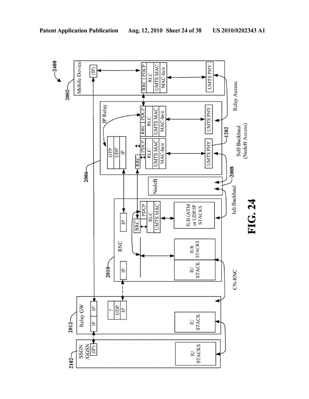 Relays in a Multihop Heterogeneous UMTS Wireless Communication System - diagram, schematic, and image 25