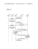 MOBILE COMMUNICATION CONTROL METHOD, DATA COMMUNICATION DEVICE, MOBILE BASE STATION, AND MOBILE TERMINAL diagram and image