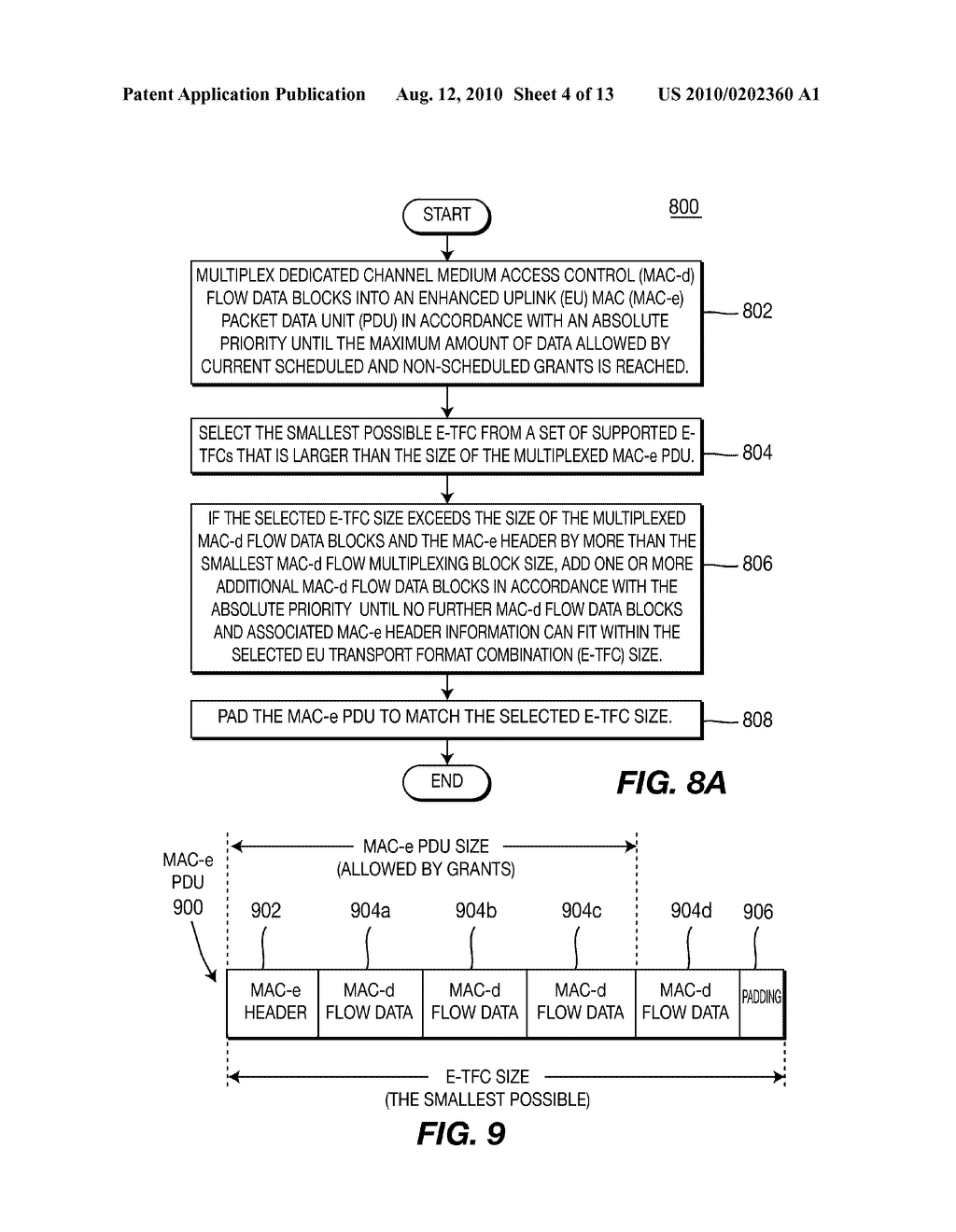 MAC MULTIPLEXING AND TFC SELECTION FOR ENHANCED UPLINK - diagram, schematic, and image 05