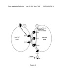 Method and apparatus for roaming between communications networks diagram and image