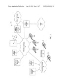 TELEPHONY AND DATA NETWORK SERVICES AT A TELEPHONE diagram and image