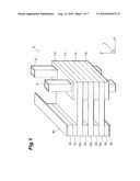 HEAT SINK, LASER APPARATUS PROVIDED WITH SUCH HEAT SINK, AND LASER STACK APPARATUS diagram and image