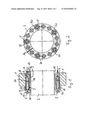 CLAMPING ARRANGEMENT AND EJECTOR AND CONICAL RING FOR THE SAME diagram and image