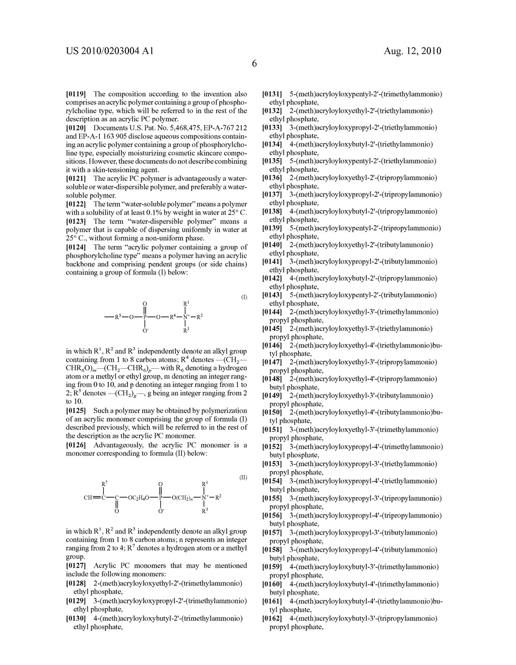 COSMETIC COMPOSITION CONTAINING A TENSIONING AGENT AND AN ACRYLIC POLYMER - diagram, schematic, and image 07