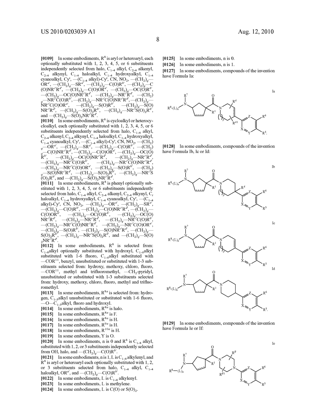 3-AMINOCYCLOPENTANECARBOXAMIDES AS MODULATORS OF CHEMOKINE RECEPTORS - diagram, schematic, and image 09