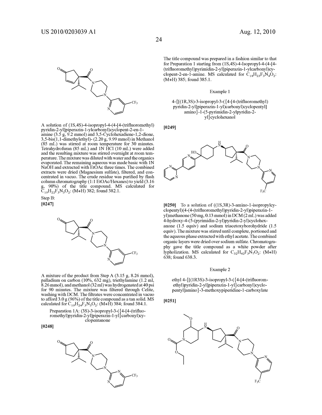 3-AMINOCYCLOPENTANECARBOXAMIDES AS MODULATORS OF CHEMOKINE RECEPTORS - diagram, schematic, and image 25