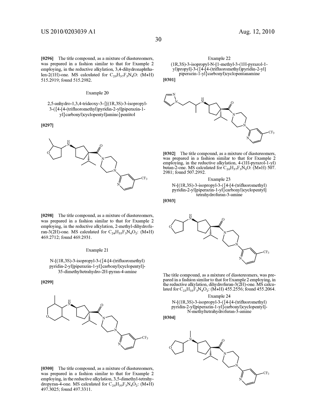 3-AMINOCYCLOPENTANECARBOXAMIDES AS MODULATORS OF CHEMOKINE RECEPTORS - diagram, schematic, and image 31