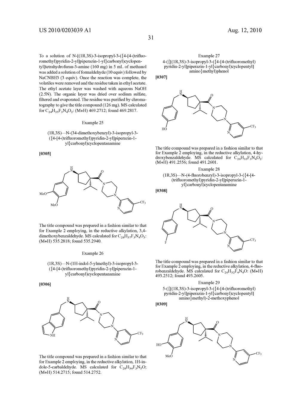 3-AMINOCYCLOPENTANECARBOXAMIDES AS MODULATORS OF CHEMOKINE RECEPTORS - diagram, schematic, and image 32