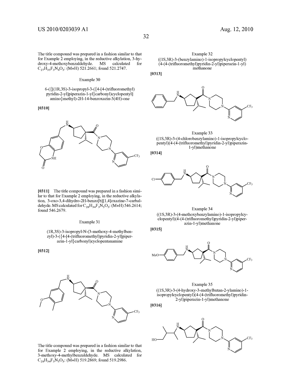 3-AMINOCYCLOPENTANECARBOXAMIDES AS MODULATORS OF CHEMOKINE RECEPTORS - diagram, schematic, and image 33