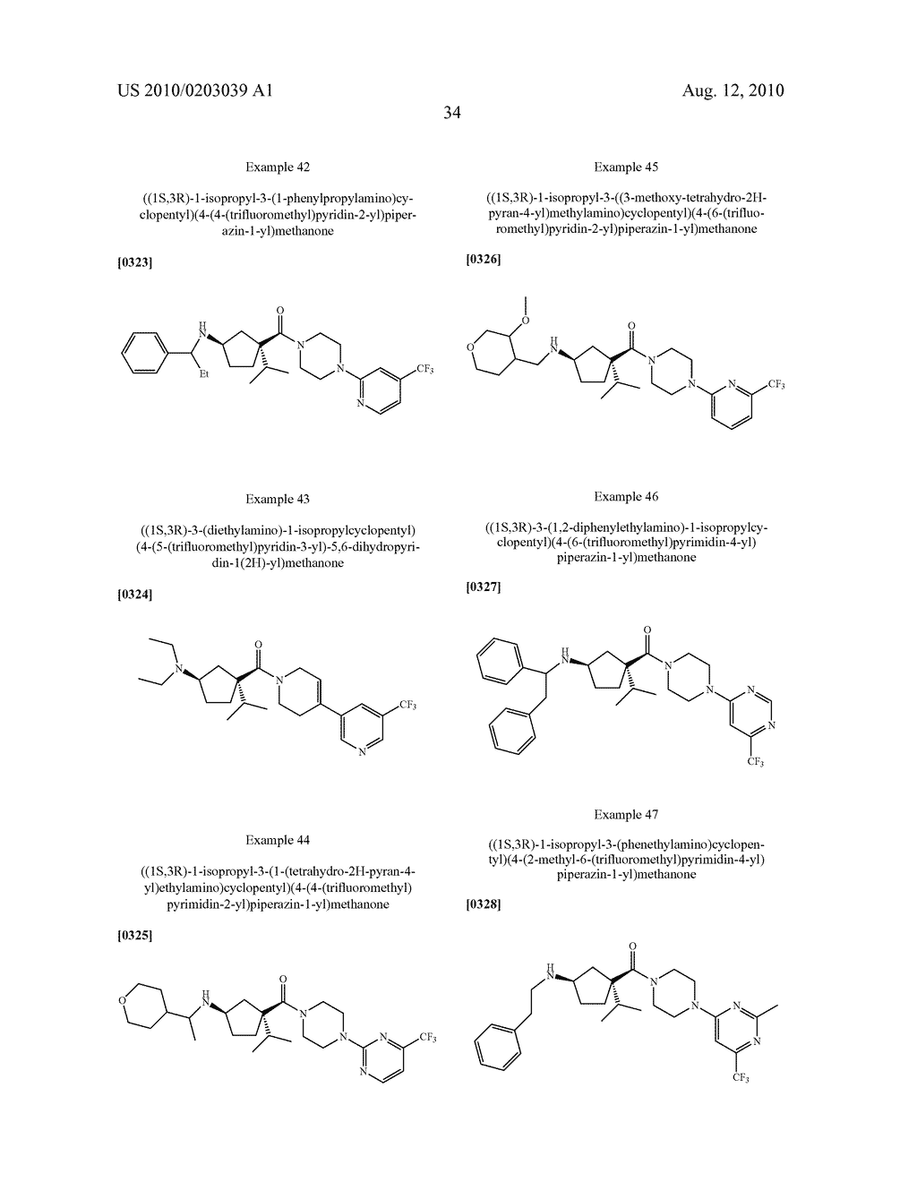 3-AMINOCYCLOPENTANECARBOXAMIDES AS MODULATORS OF CHEMOKINE RECEPTORS - diagram, schematic, and image 35