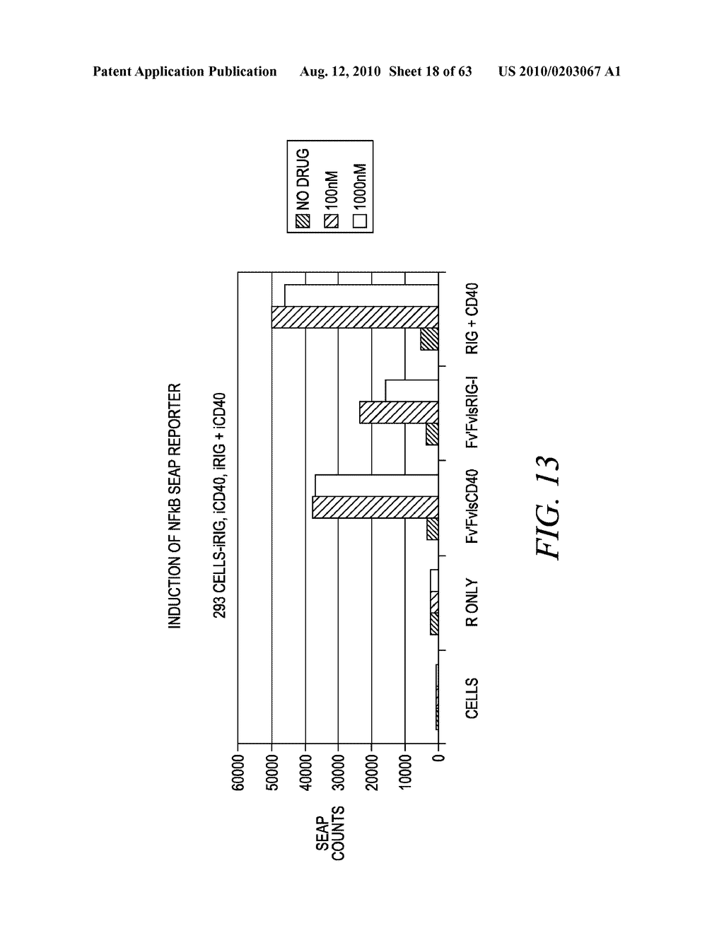 METHODS AND COMPOSITIONS FOR GENERATING AN IMMUNE RESPONSE BY INDUCING CD40 AND PATTERN RECOGNITION RECEPTOR ADAPTERS - diagram, schematic, and image 19