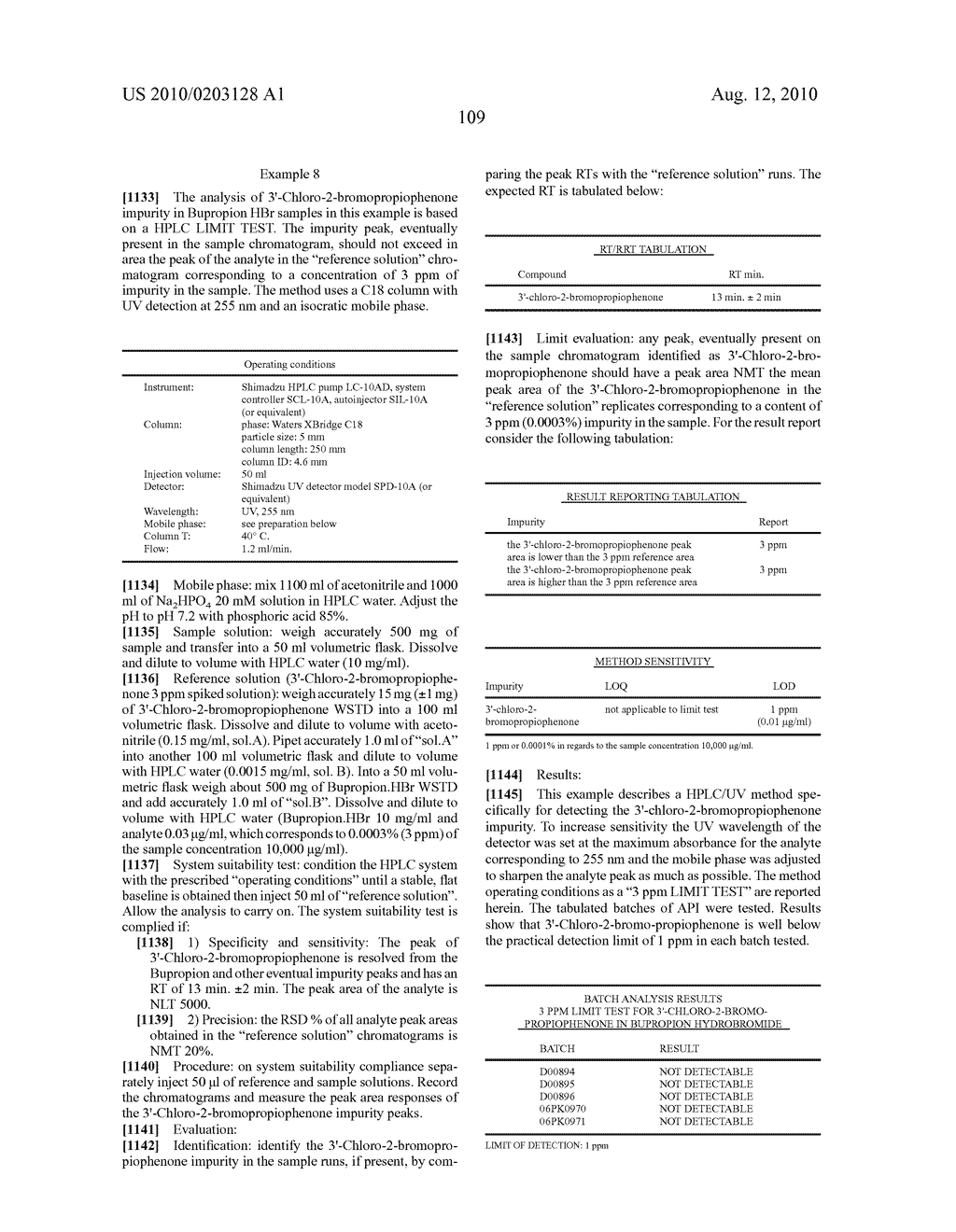 BUPROPION HYDROBROMIDE AND THERAPEUTIC APPLICATIONS - diagram, schematic, and image 165