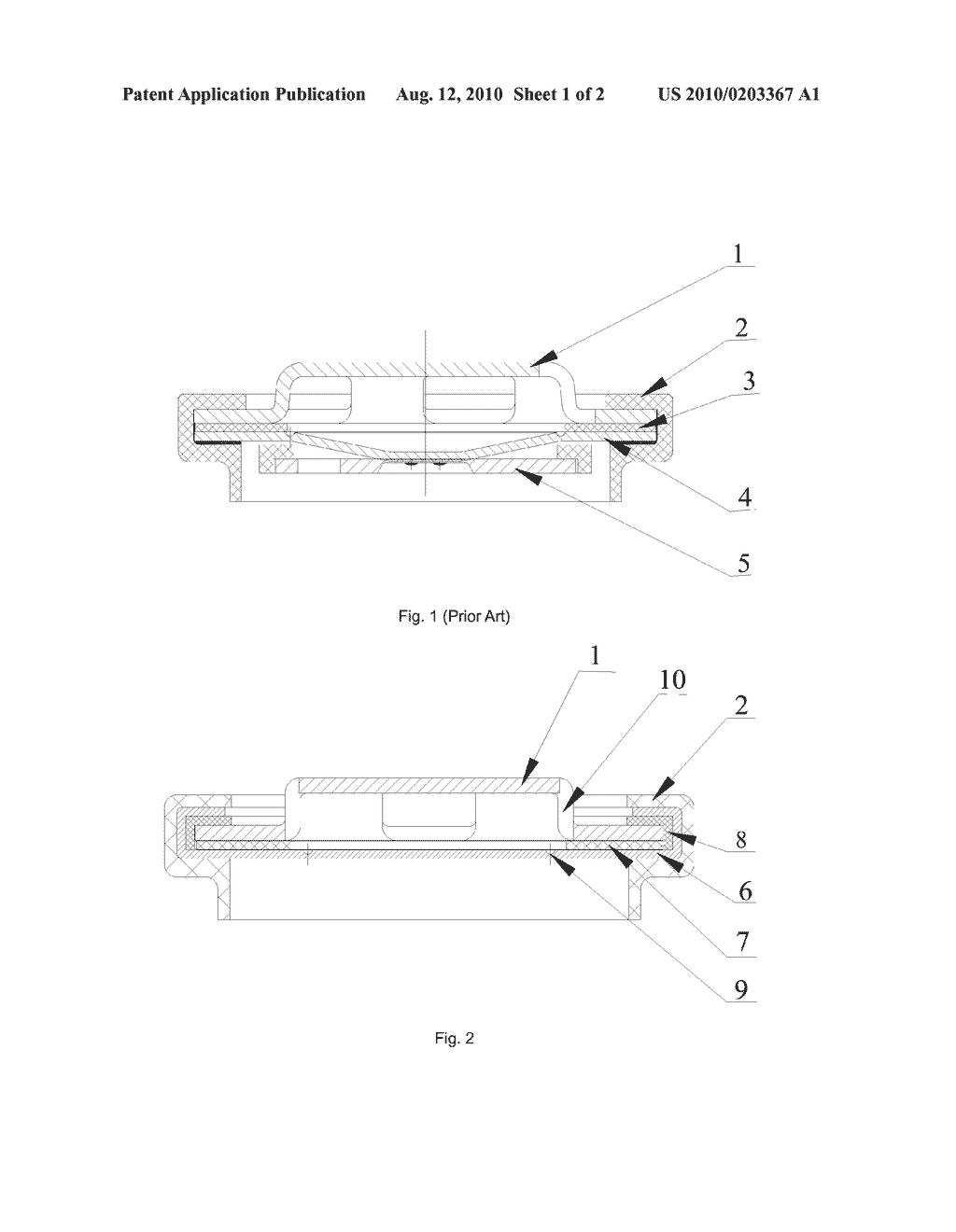 END COVER ASSEMBLY FOR BATTERY AND BATTERY CONTAINING THE SAME - diagram, schematic, and image 02