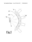 PROCESS OF EXTINCTION, EXPANTION AND CONTROLLING OF FIRE FLAMES THRU ACOUSTIC diagram and image