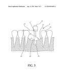 DENTAL HAND PIECE PROVIDED WITH A DIRECTION INDICATING UNIT diagram and image