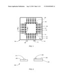 SEMICONDUCTOR SYSTEM WITH FINE PITCH LEAD FINGERS AND METHOD OF MANUFACTURE THEREOF diagram and image