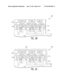 SEMICONDUCTOR CHIPS WITH REDUCED STRESS FROM UNDERFILL AT EDGE OF CHIP diagram and image