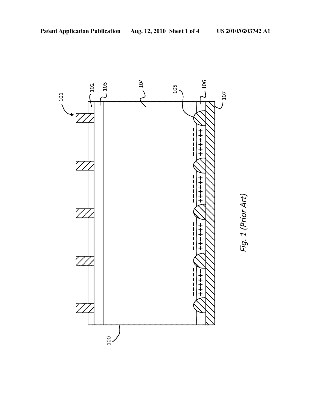 Negatively Charged Passivation Layer in a Photovoltaic Cell - diagram, schematic, and image 02