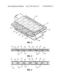 Light weight insulated, flexible buoyant article diagram and image