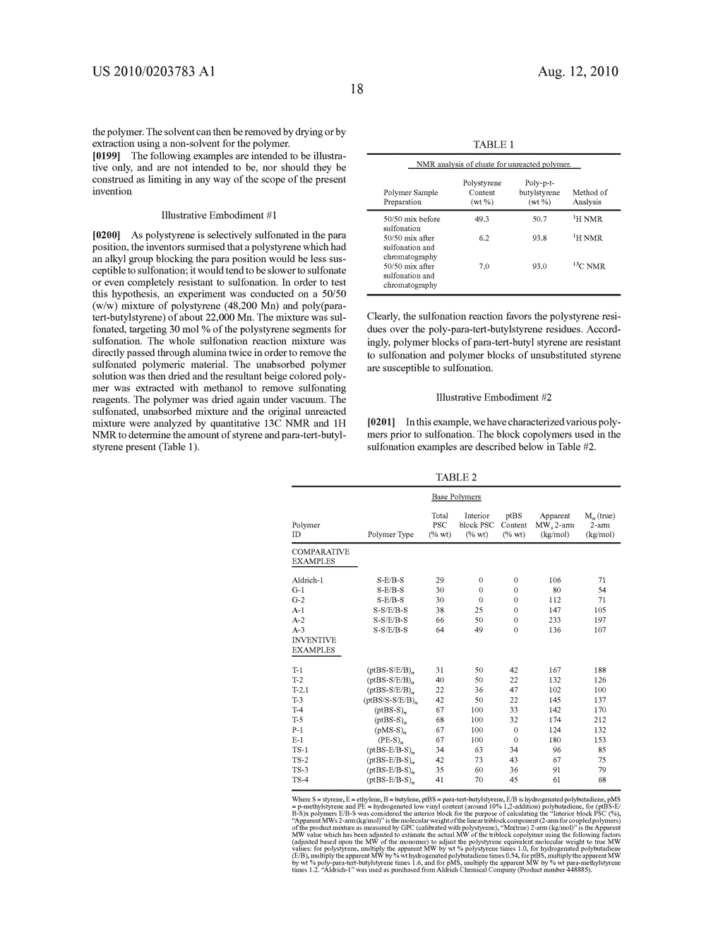 SULFONATED BLOCK COPOLYMERS METHOD FOR MAKING SAME, AND VARIOUS USES FOR SUCH BLOCK COPOLYMERS - diagram, schematic, and image 22