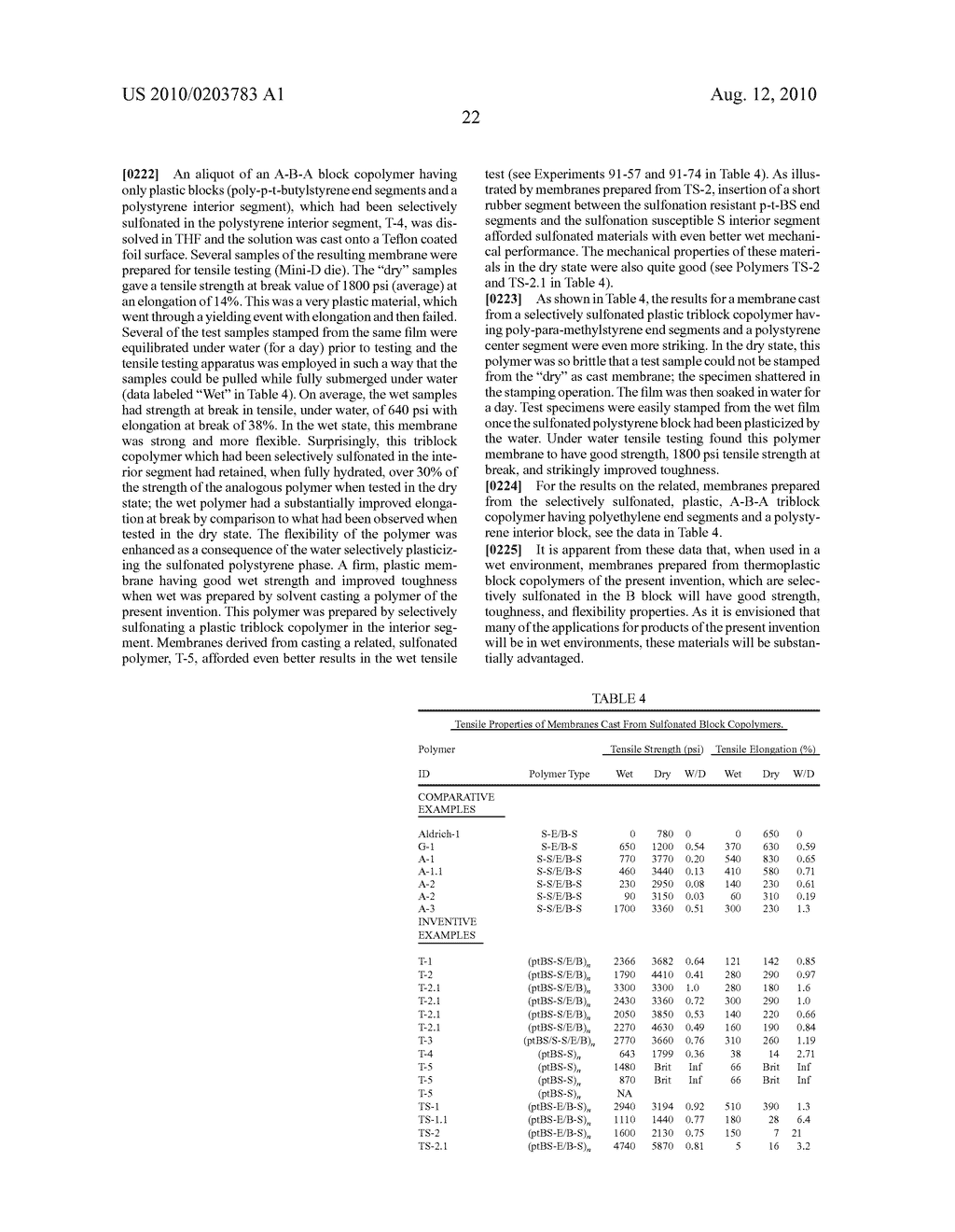 SULFONATED BLOCK COPOLYMERS METHOD FOR MAKING SAME, AND VARIOUS USES FOR SUCH BLOCK COPOLYMERS - diagram, schematic, and image 26