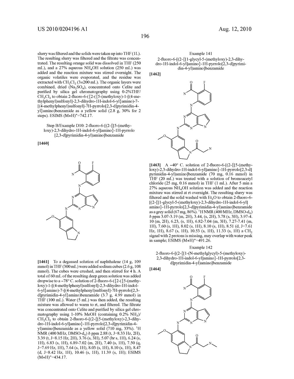 2-[2--1H-Pyrrolo[2,3-D]Pyrimidin-4-YL)Amino] Benzamide Derivatives As IGF-1R Inhibitors For The Treatment Of Cancer - diagram, schematic, and image 198