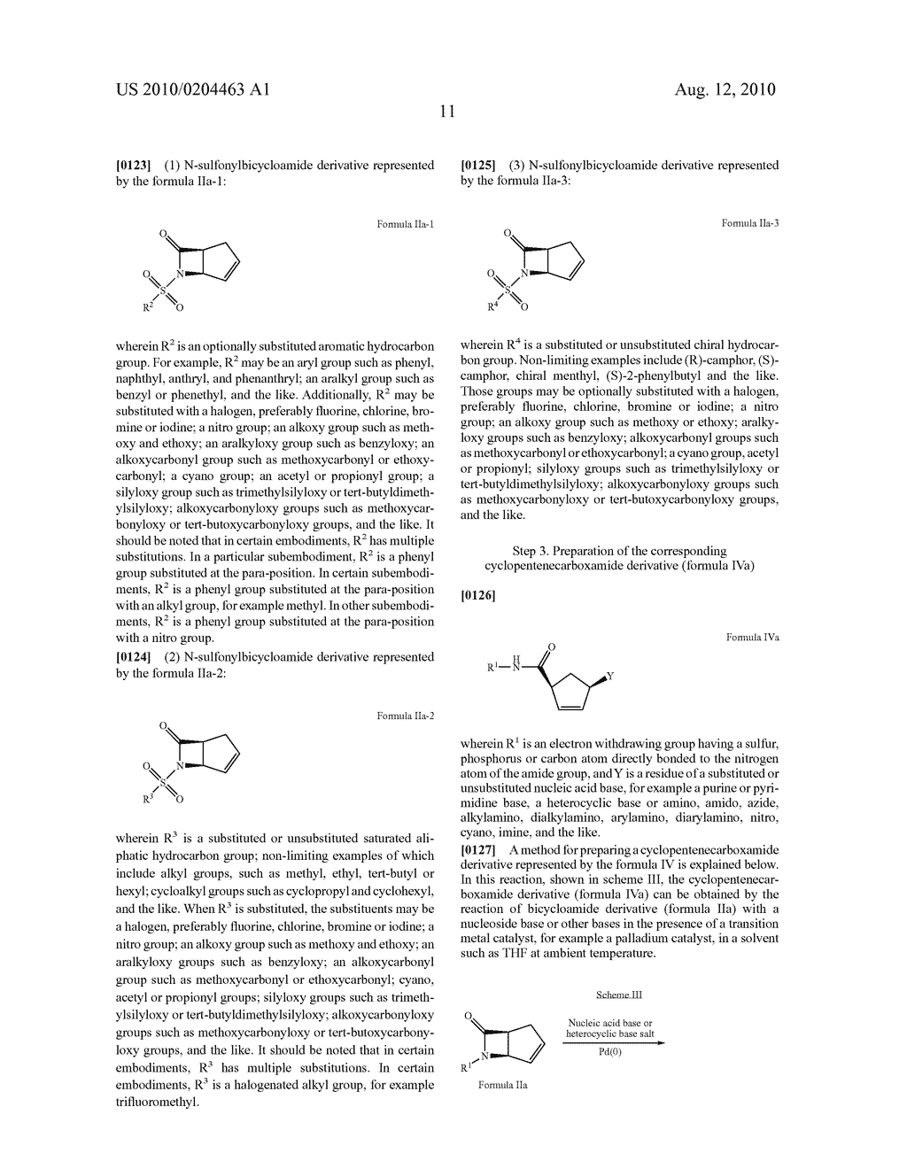 Preparation Of Synthetic Nucleosides via Pi-Allyl Transition Metal Complex Formation - diagram, schematic, and image 12