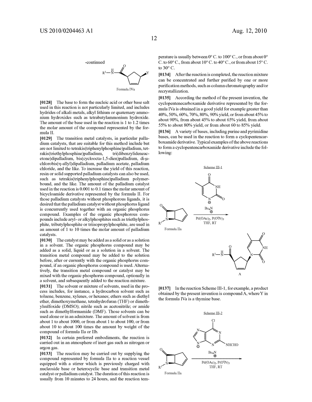 Preparation Of Synthetic Nucleosides via Pi-Allyl Transition Metal Complex Formation - diagram, schematic, and image 13