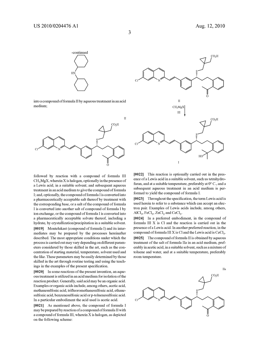 Process for preparing a leukotriene antagonist and an intermediate thereof - diagram, schematic, and image 05