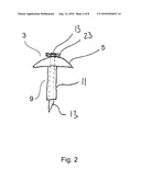 INSERTION DEVICE WITH PIVOTING ACTION diagram and image