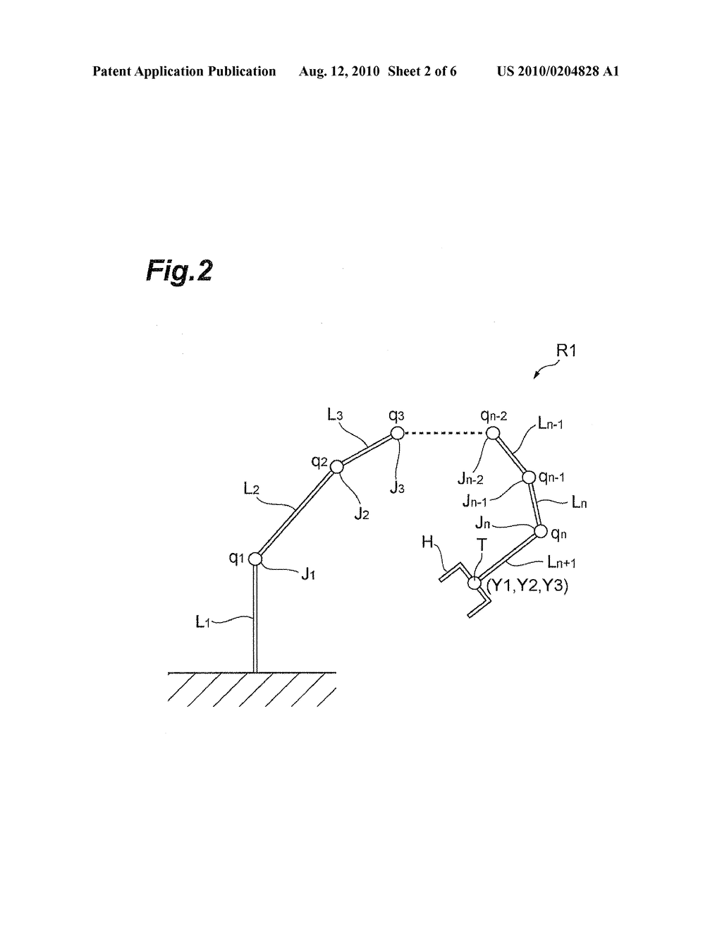 MOVEMENT PATH GENERATION DEVICE FOR ROBOT - diagram, schematic, and image 03