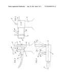 Toilet flush actuator device diagram and image